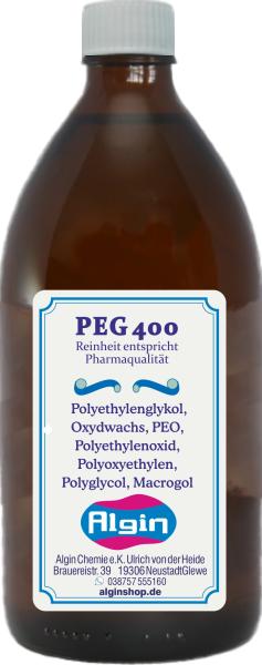 Glycol PEG 400 100ml Polyethylene Reinheit entspricht Pharmaqualität